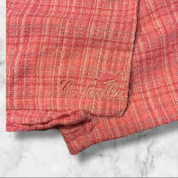 The Wonderful World Of Disney Girls Size 4T Pink Blue Plaid Skort Denim - Picture 6 of 10